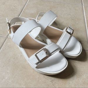 Aldo Dwylia Lug Sole Flat Platform Sandal